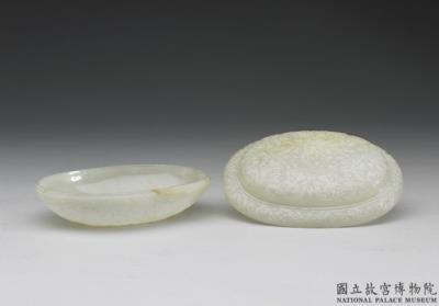 图片[2]-Jade oval box, Mughal Empire-China Archive